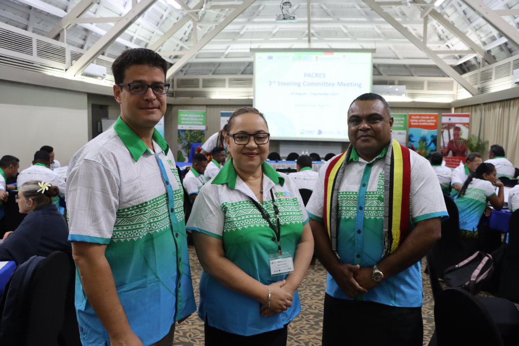 Officials at the PACRES Steering Committee Meeting 